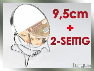 Spiegel Kosmetikspiegel Vergrößerung Metall Klappbar Schminkspiegel