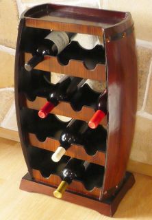 Weinregal Weinfass Nr.0438 Flaschenständer Regal Fass H 70cm Bar