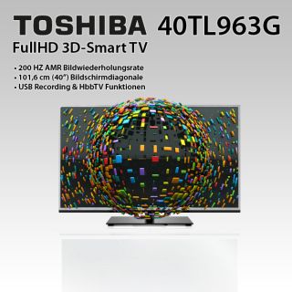 40TL963G 3D LED Fernseher 102cm 40 200Hz AMR DVB T/C/S2 40 TL 963