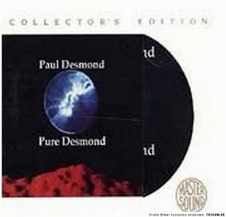 Desmond, Paul Pure Desmond GOLD CD Mastersound SBM ohne (no) Slip