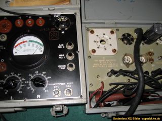 Tube Tester I 177 B + Adapter Kit MX 949/A/U funktionsfähig