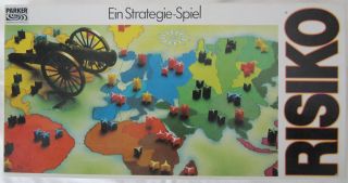 RISIKO   Brettspiel von PARKER   alte Version, Strategie 80er Jahre