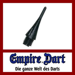 500 EMPIRE Dart Dartspitzen 1/4 Schwarz kurz 20L955