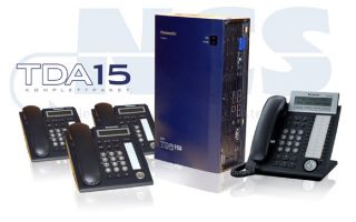 Panasonic TK ISDN Telefonanlage TDA 15 Paket 5025232299591