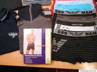 16 teiliges Herren Bekleidungspaket Größe M T Shirts Pullover Boxer