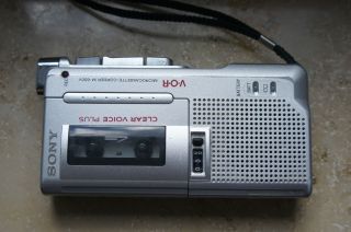 Sony M 650V Diktiergerät Mini   Microcassette Corder Casssette Corder