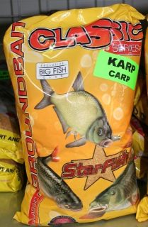 Star Fish Karpfen Mix Neu 1kg, Fischfutter, Anfüttern, Futterkorb