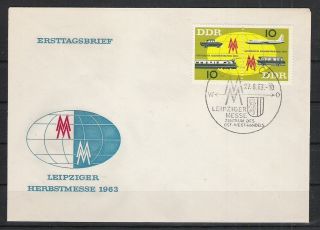 DDR FDC MiNr. 976 977 Leipziger Herbstmesse