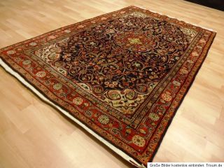 Königlicher SAROUGH w. Bidjar GEREINIGT Orient TEPPICH Old Rug Carpet