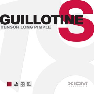 Xiom Guillotine S   lange Noppen außen Tischtennisbelag