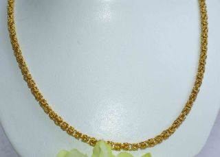 Koenigskette Halskette Goldkette Herrenkette 50cm 750er Gold 18K Neu