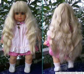 Zapf Puppe 50 cm blond aus 80 er Jahren Originalzustand Sammlerpuppe