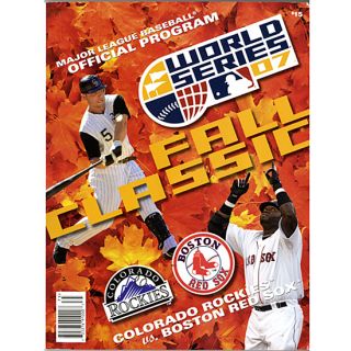 2007 World Series Program