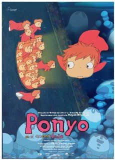Ponyo on the Cliff Movie Poster (27 x 40 Inches   69cm x 102cm) (2008