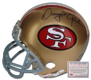 Dwight Clark San Francisco 49ers NFL Hand Signed Mini