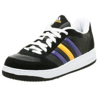 BTB Low NBA Lakers Basketball Shoe,Black/Regal Purple,14 M Shoes