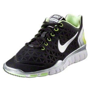 Nike Womens Free TR Fit 2 Running Shoe Silver/Lime