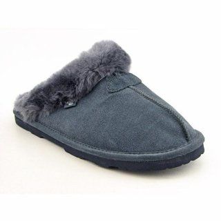 Bearpaw Tegan Slippers Shoes Gray Womens: Shoes