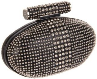  Rebecca Minkoff New Studded Fling Clutch,Black,One Size Shoes