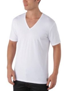 Calvin Klein Mens One Cotton V Neck T Shirt (2 Pack