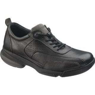 Mens Hush Puppies Synch (9.5 W in Black Leather) Shoes