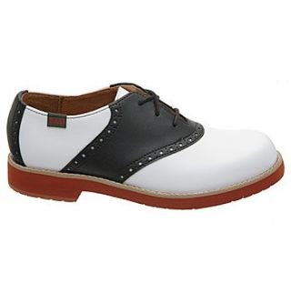  Bass Kids Westward Tod/Pre (Black/White Leather 3.0 M) Shoes