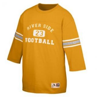 OLD SCHOOL FOOTBALL JERSEY   GOLD   3XL Clothing