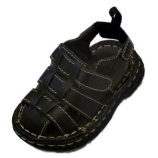 Faded Glory Infant Boys Strappy Brown Summer Sandals Baby Shoes: Shoes