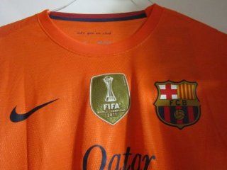 12 13 Barcelona Away Jersey + Messi 10: Sports & Outdoors