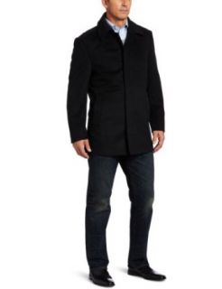 Calvin Klein Mens Slim Fit Coat: Clothing