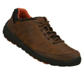 Relaxed Fit Byron Claxton Mens Oxfords Shoes Chocolate 11.5: Shoes