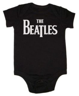 The Beatles   Eternal Infant Onesie in Black, Size 24