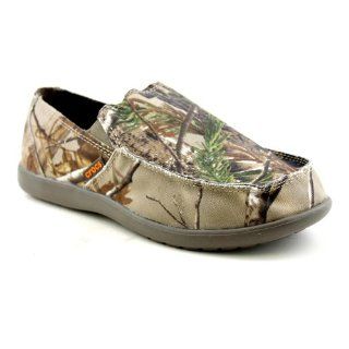 Realtree Mens Size 13 Brown Chocolate Textile Loafers Shoes Shoes