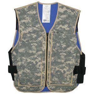 Hybrid Evaporative and Phase Change Cooling Military Vests
