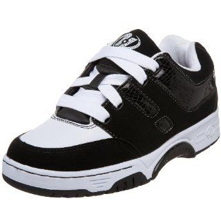 Kid Grind N Roll Wheeled Athletic,Black/White,7 M US Big Kid Shoes