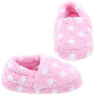Chamois Moccasin Toddler Girls Indoor Slipper Pink Combo 8/9: Shoes