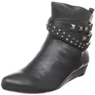 Gomax Womens Agatha 04 Ankle Boot,Black,8 M Us Shoes