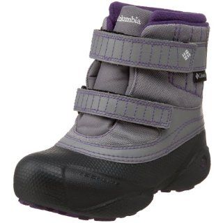 Kid Lifty Snow Boot,Light Grey/Royal Purple,8 M US Toddler Shoes