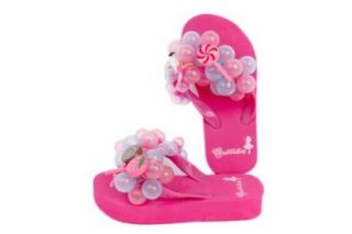 Bubble Flop Kids Flip Flop Sandals Slippers (PINK / SKY BLUE ): Shoes