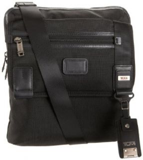Tumi Alpha Bravo Day Annapolis Zip Flap Bag,Black,one size