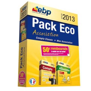 EBP Pack Eco Association 2013   Achat / Vente LOGICIEL BUREAUTIQUE