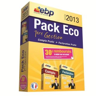 EBP Pack Eco 1ère Gestion 2013   Achat / Vente LOGICIEL BUREAUTIQUE