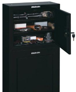 Stack On 18 Inch Steel Pistol/Ammo Cabinet 2 Removable