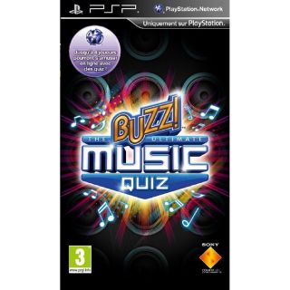 BUZZ THE ULTIMATE MUSIC QUIZZ 2010 / Jeu console   Achat / Vente PSP