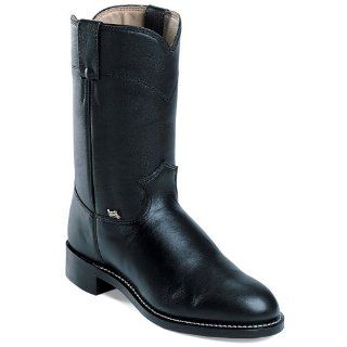 Justin Mens Cow Western Man Made Boot Shoes