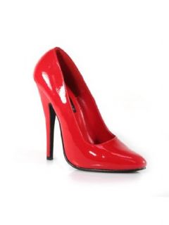 Sexy 6 Inch Red High Heel Pump   6 Clothing