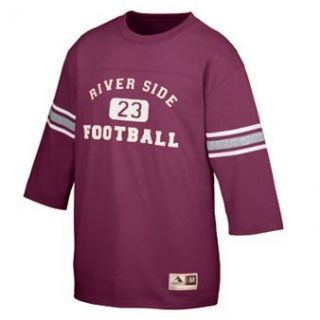 YOUTH OLD SCHOOL FOOTBALL JERSEY   MAROON   LARGE