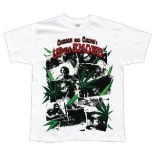 Cheech And Chong   Weed Collage T Shirt   Large: Clothing
