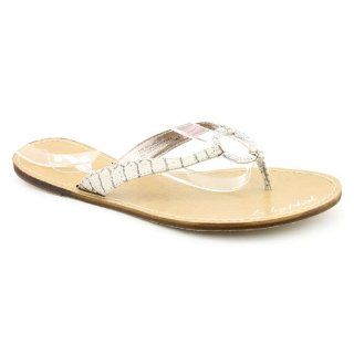 Lia Open Toe Flip Flops Sandals Shoes Brown Womens New/Display Shoes