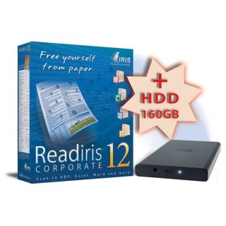 Readiris Corporate 12 PC Full + HDD 25 LaCie 160G   Achat / Vente